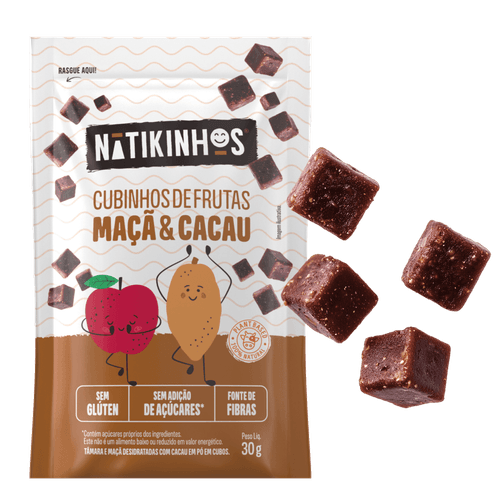 Cubinhos de Frutas - 12 unidades