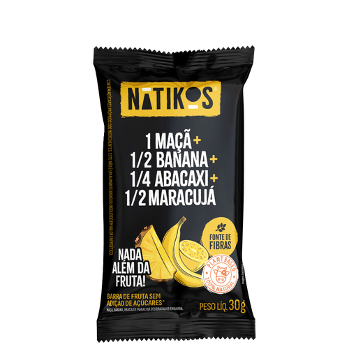 Barra de Fruta Nátikos -  48 Unidades