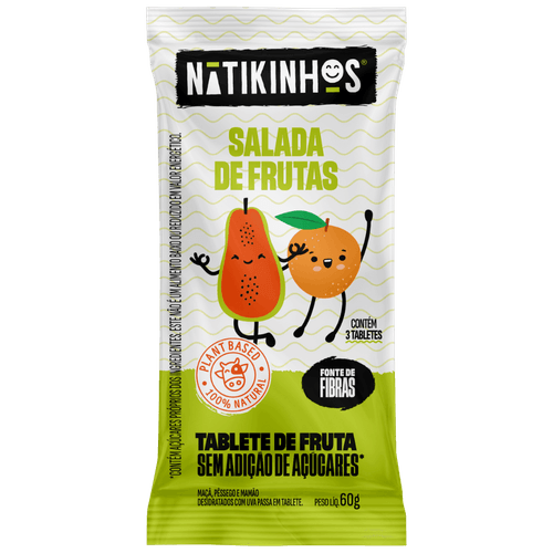 Tablete de Fruta -  3 Unidades
