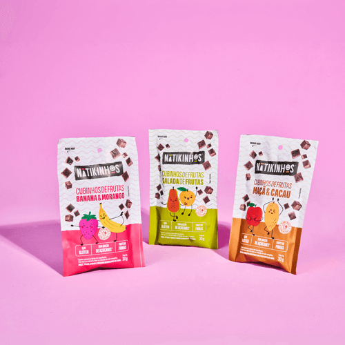 Cubinhos de Frutas