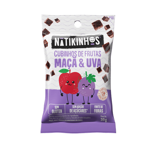 Cubinhos de Frutas - 12 unidades